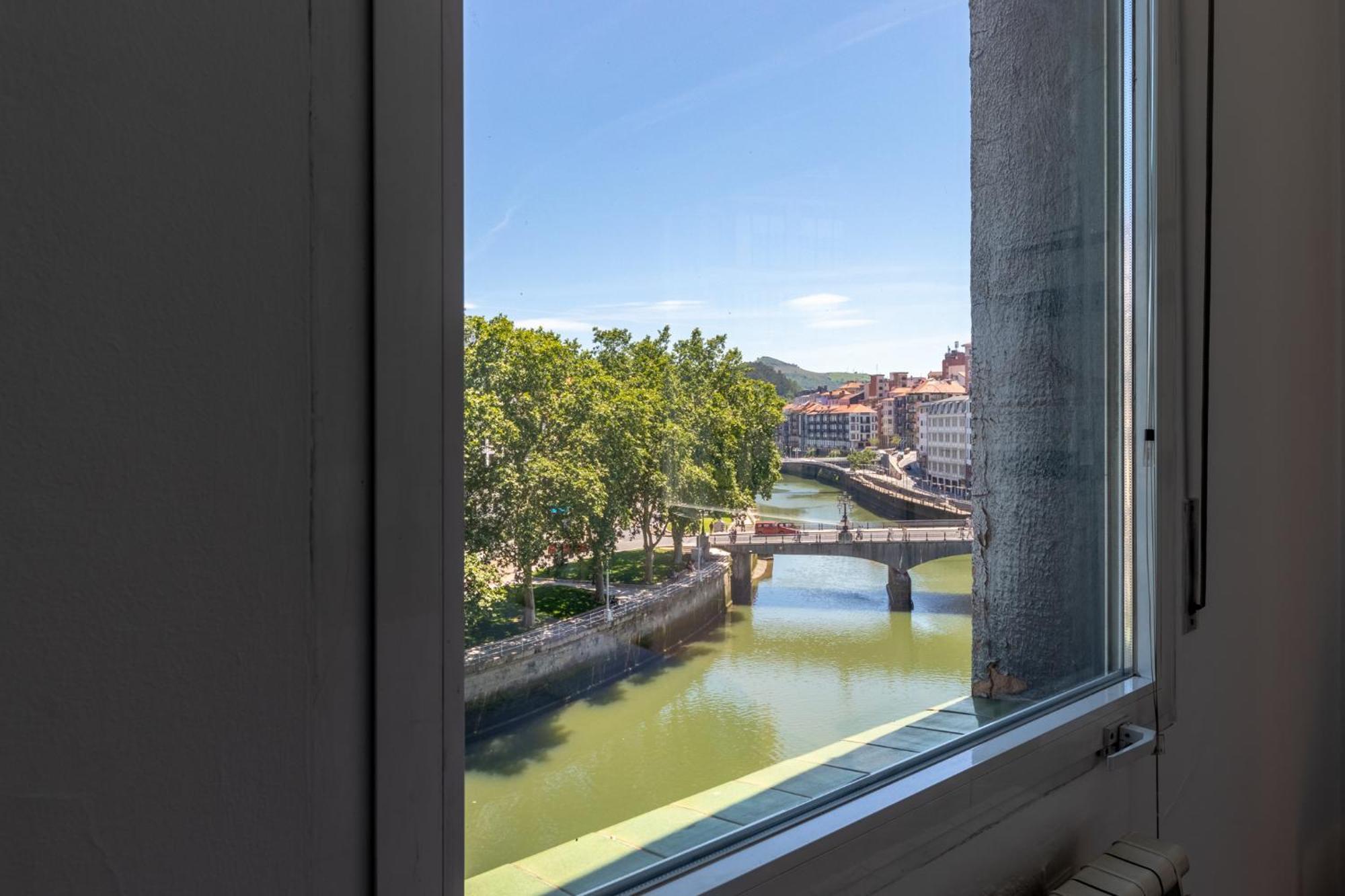 Apartamento Con Vistas A La Ria Bilbao Buitenkant foto