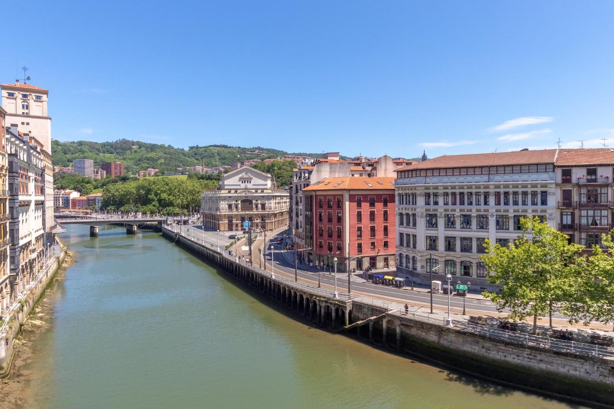 Apartamento Con Vistas A La Ria Bilbao Buitenkant foto