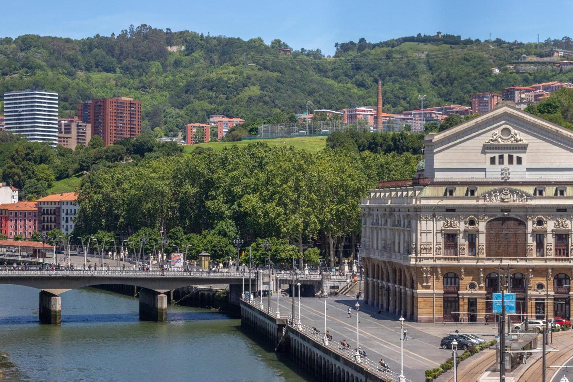 Apartamento Con Vistas A La Ria Bilbao Buitenkant foto