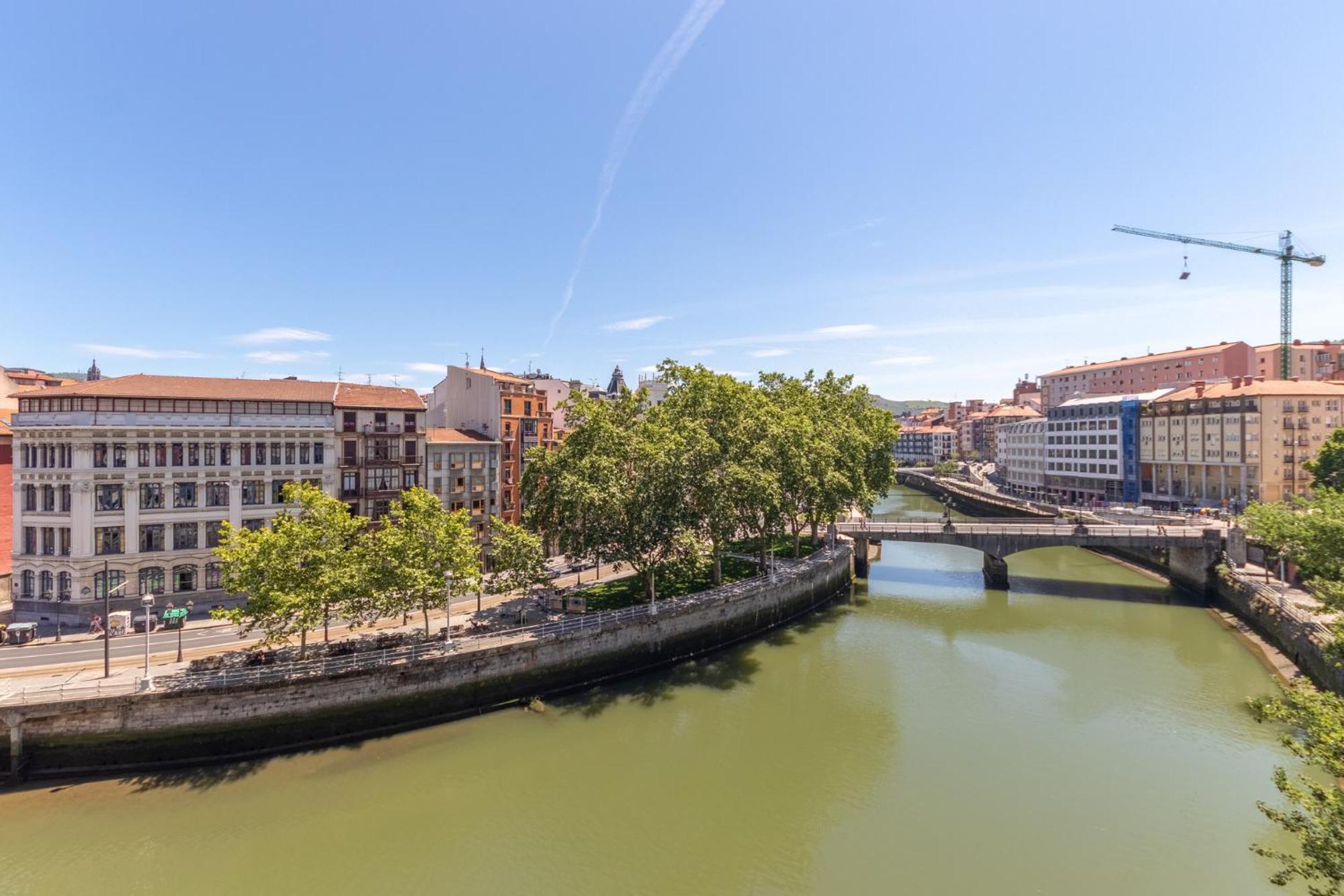Apartamento Con Vistas A La Ria Bilbao Buitenkant foto